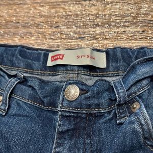 Levi’s 511 Slim Jeans, Boys Size 10, 25 x 25, great condition, no holes!